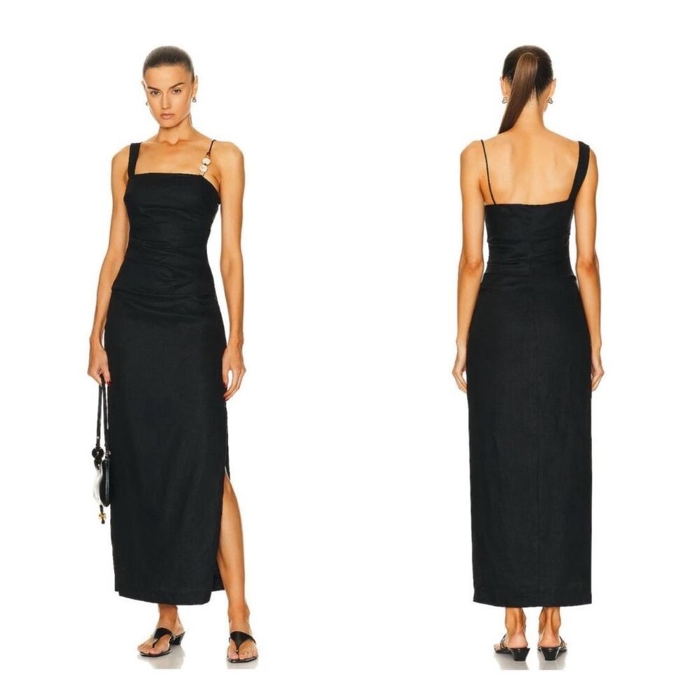 Sir Antonia Beaded Midi Dress (size 3)